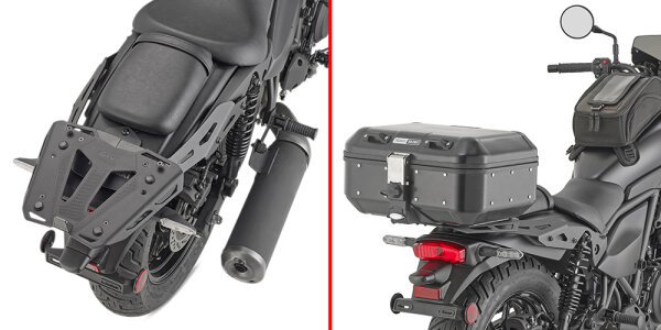 GIVI Topcase Träger für Monokey oder Monolock Koffer für Kawasaki Eliminator 500 (24-26)
