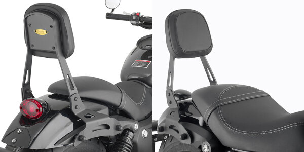 GIVI Sissybar ohne Träger- schwarz für Keeway V 302 C (23-26)