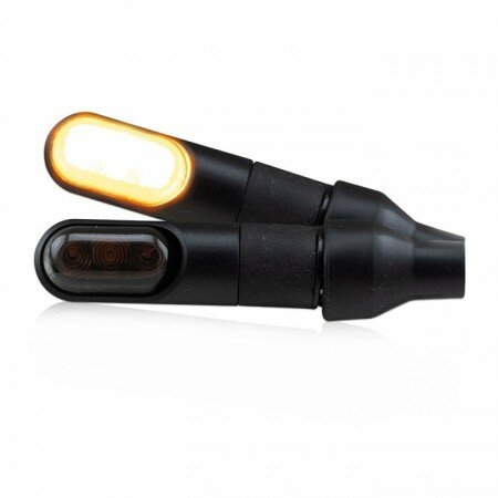 LED-Blinker "RAPID" | ABS | getönt | schwarz