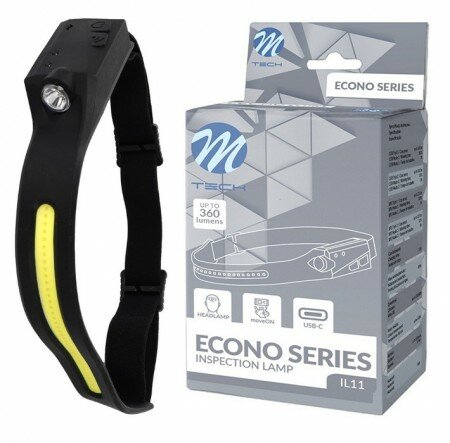 LED-Stirnlampe | 4W + 3W | COB-LED