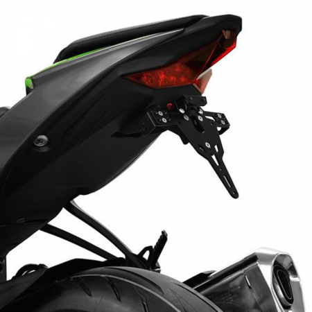 KZH PRO | Kawasaki ZX-6R 636 BJ 2019-26 verstellbar | T-Stück + Reflektor + Beleuchtung