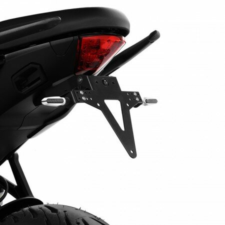 Kennzeichenhalter | TRIUMPH Tiger Sport 660 | -24 verstellbar | schwarz | inkl. Reflektorhalter