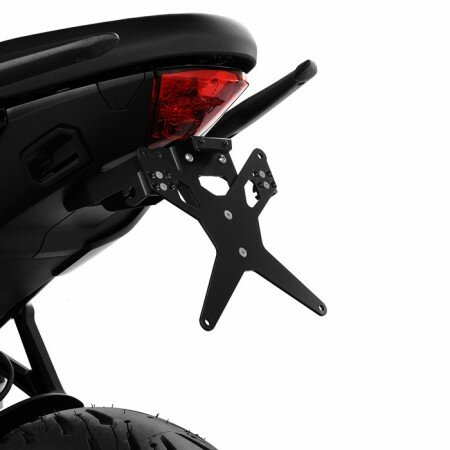 Kennzeichenhalter | TRIUMPH Tiger Sport 660 | -24 verstellbar | schwarz | inkl. Reflektorhalter