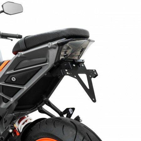 Kennzeichenhalter-Set | KTM 125 / 390 Duke | 24-26 verstellbar | inklusive Reflektor | Halter | KZB