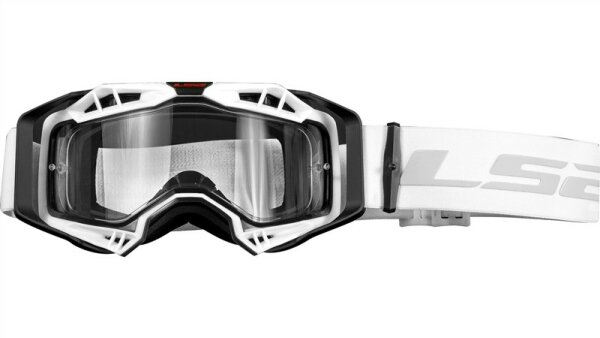 LS2 Aura Enduro Crossbrille schwarz,weiß
