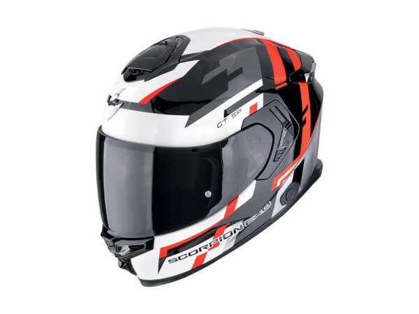 Scorpion EXO-GT SP AIR CARBON TORNADO Schwarz-Rot