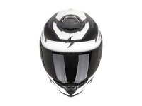 Scorpion EXO-GT SP AIR CARBON TORNADO Mattschwarz-Silber