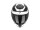 Scorpion EXO-GT SP AIR CARBON TORNADO Mattschwarz-Silber