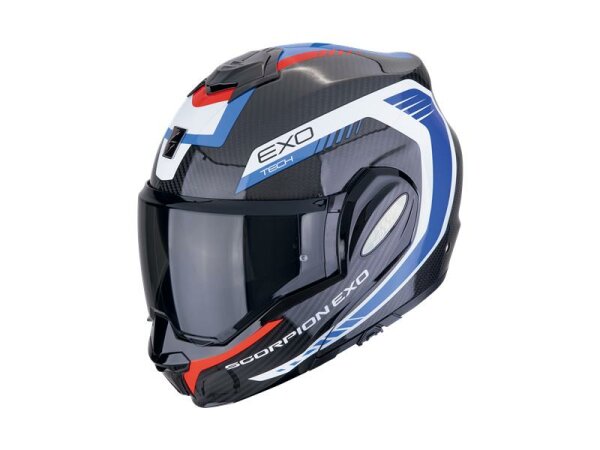 Scorpion EXO-TECH EVO CARBON COSY Schwarz-Blau-Rot