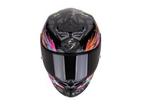 Scorpion EXO-R1 EVO II AIR SAVAGE Schwarz-Blau-Rosa