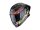 Scorpion EXO-R1 EVO II AIR SAVAGE Schwarz-Blau-Rosa