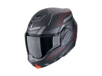 Scorpion EXO-TECH EVO CONQUER Schwarzmatt-Rot