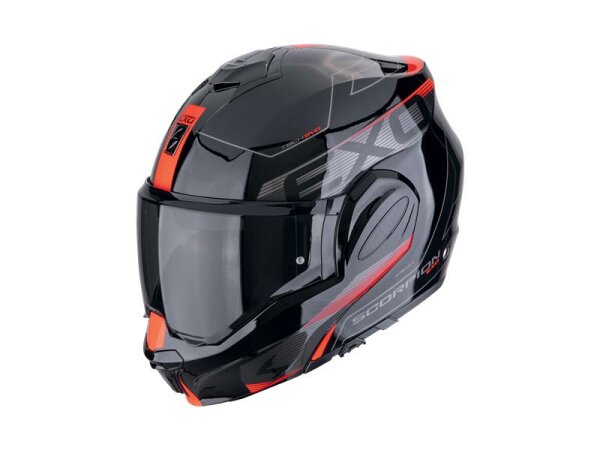 Scorpion EXO-TECH EVO TRAVELLER Schwarz-Rot