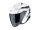 Scorpion EXO-Z1 VUE Weiss-Schwarz-Silber