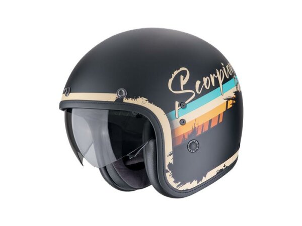 Scorpion BELFAST EVO ADONIS Mattschwarz-Beige