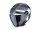 Scorpion Exo-City II Blur Mattsilber-Schwarz-Weiss
