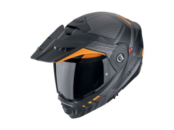 Scorpion ADX-2  LEWIS Mattschwarz-Orange