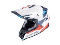 Scorpion VX-16 EVO AIR ROD Weiss-Rot-Blau