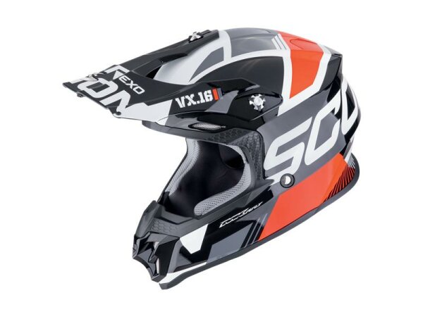 Scorpion VX-16 EVO AIR ANALOG Schwarz-Rot