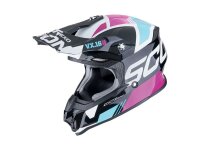 Scorpion VX-16 EVO AIR ANALOG Metal Schwarz-Blau-Rosa