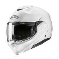 HJC F100 SOLID PERL WEISS