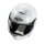 HJC F100 SOLID PERL WEISS