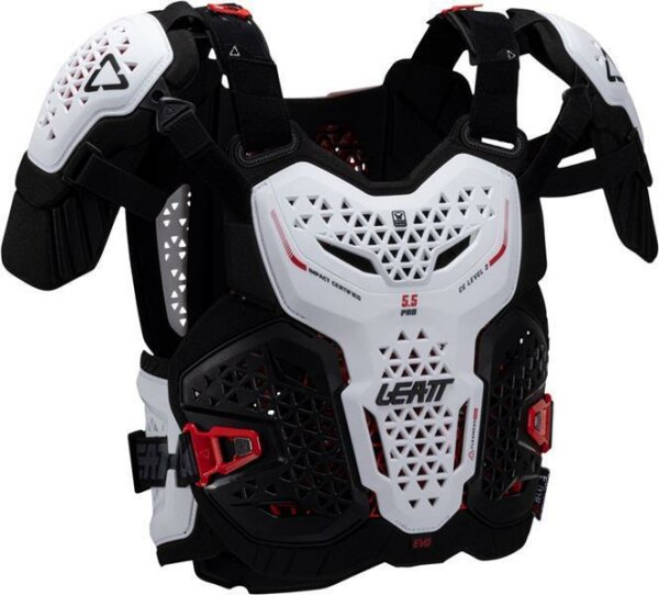 Leatt Chest Protector 5.5 Pro Evo V25 weiss 2XL