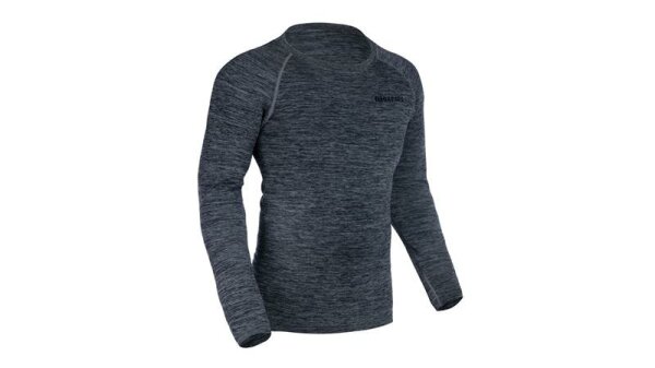Oxford Advanced Base Layer grau Longshirt