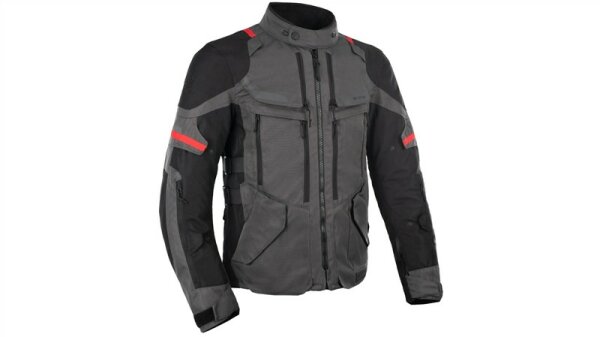 Oxford JACKE OXFORD ROCKLAND GRAU/SW/RED