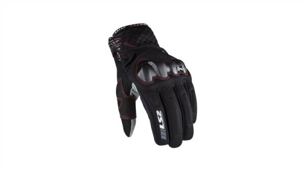 LS2 Chaki Man Handschuh schwarz