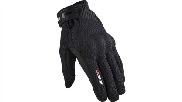 LS2 Dart II Handschuh schwarz