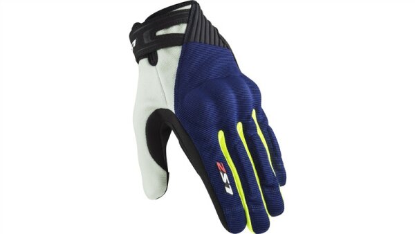 LS2 Dart II Handschuh blau,gelb