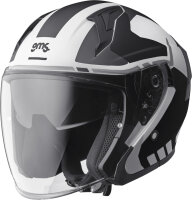 gms Jethelm Vectus Graphic matt-schwarz-weiss