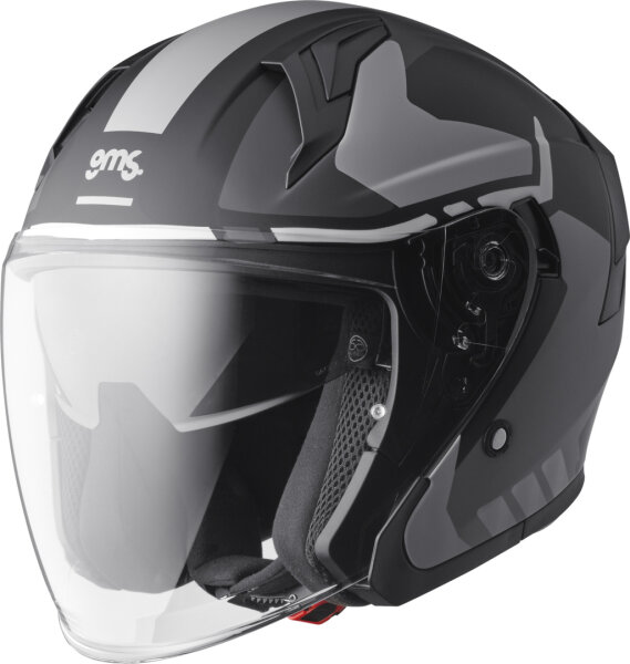 gms Jethelm Vectus Graphic schwarz-grau