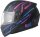 gms Integralhelm Hexago Graphic matt-blau-violett