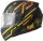 gms Integralhelm Hexago Graphic matt-gelb-orange