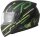 gms Integralhelm Hexago Graphic matt-grün