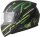 gms Integralhelm Hexago Graphic matt-grün