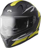 gms Integralhelm Velox Graphic matt schwarz-gelb
