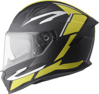 gms Integralhelm Velox Graphic matt schwarz-gelb