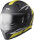 gms Integralhelm Velox Graphic matt schwarz-gelb