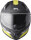 gms Integralhelm Velox Graphic matt schwarz-gelb