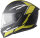 gms Integralhelm Velox Graphic matt schwarz-gelb