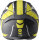 gms Integralhelm Velox Graphic matt schwarz-gelb