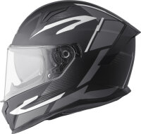 gms Integralhelm Velox Graphic matt schwarz-grau