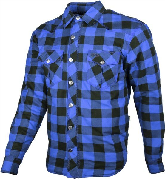gms Hemd Jaguar schwarz-blau
