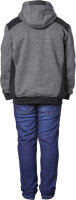 gms Hoodie Grizzly Junior schwarz-anthrazit