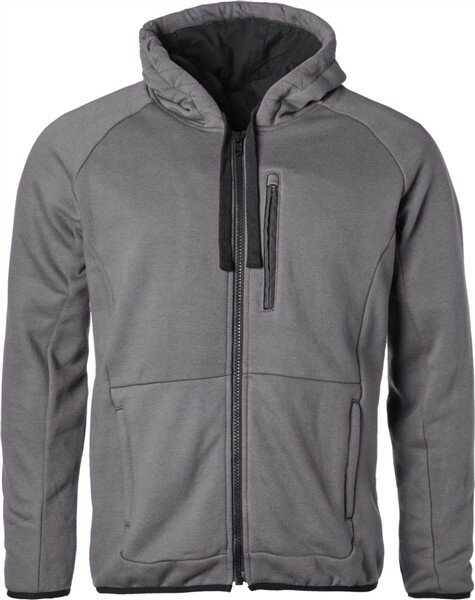 gms Hoodie Aras Zip grau