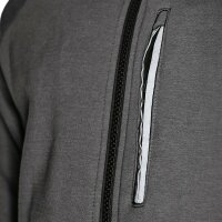 gms Hoodie Aras Zip grau