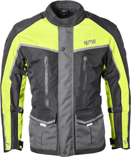 gms Jacke Twister Neo WP Man schwarz-fluogelb